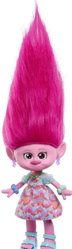Mattel Figurine Poppy Hair Pops surprise 3 en 1^ Les Figurines Interactives Et À Fonction