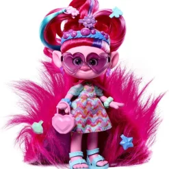 Mattel Figurine Poppy Hair Pops surprise 3 en 1^ Les Figurines Interactives Et À Fonction
