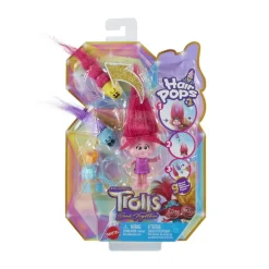 Mattel Figurine Poppy Hair Pops - Trolls^ Les Héros Et Personnages