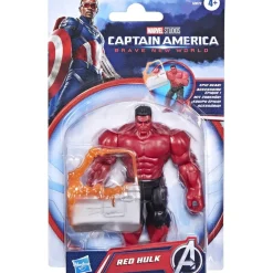 Hasbro Figurine Red Hulk 10 cm - Captain america Brave New World^ Les Héros Et Personnages