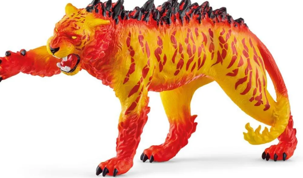 Schleich Figurine tigre de lave Eldrador^ Les Monstres, Les Robots Et La Science-Fiction