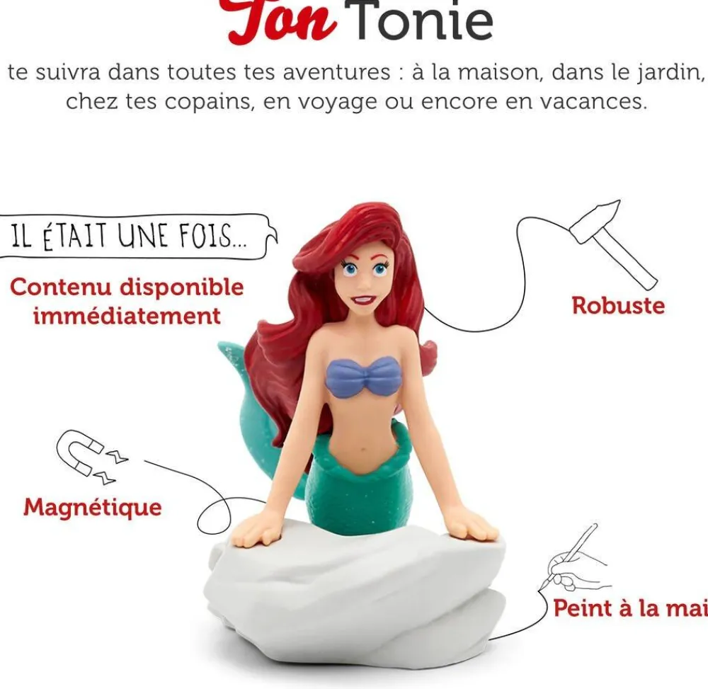 tonies Figurine Tonie - Ariel La Petite Sirène^ Ordinateurs Et Tablettes Éducatives