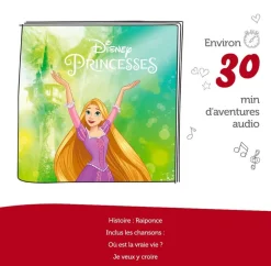 tonies Figurine Tonie - Raiponce Disney Princesse^ Ordinateurs Et Tablettes Éducatives
