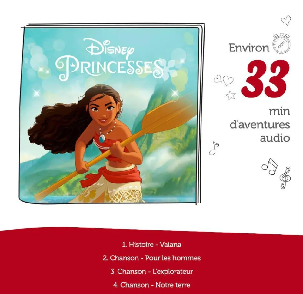 tonies Figurine Tonie - Vaiana Disney^ Ordinateurs Et Tablettes Éducatives