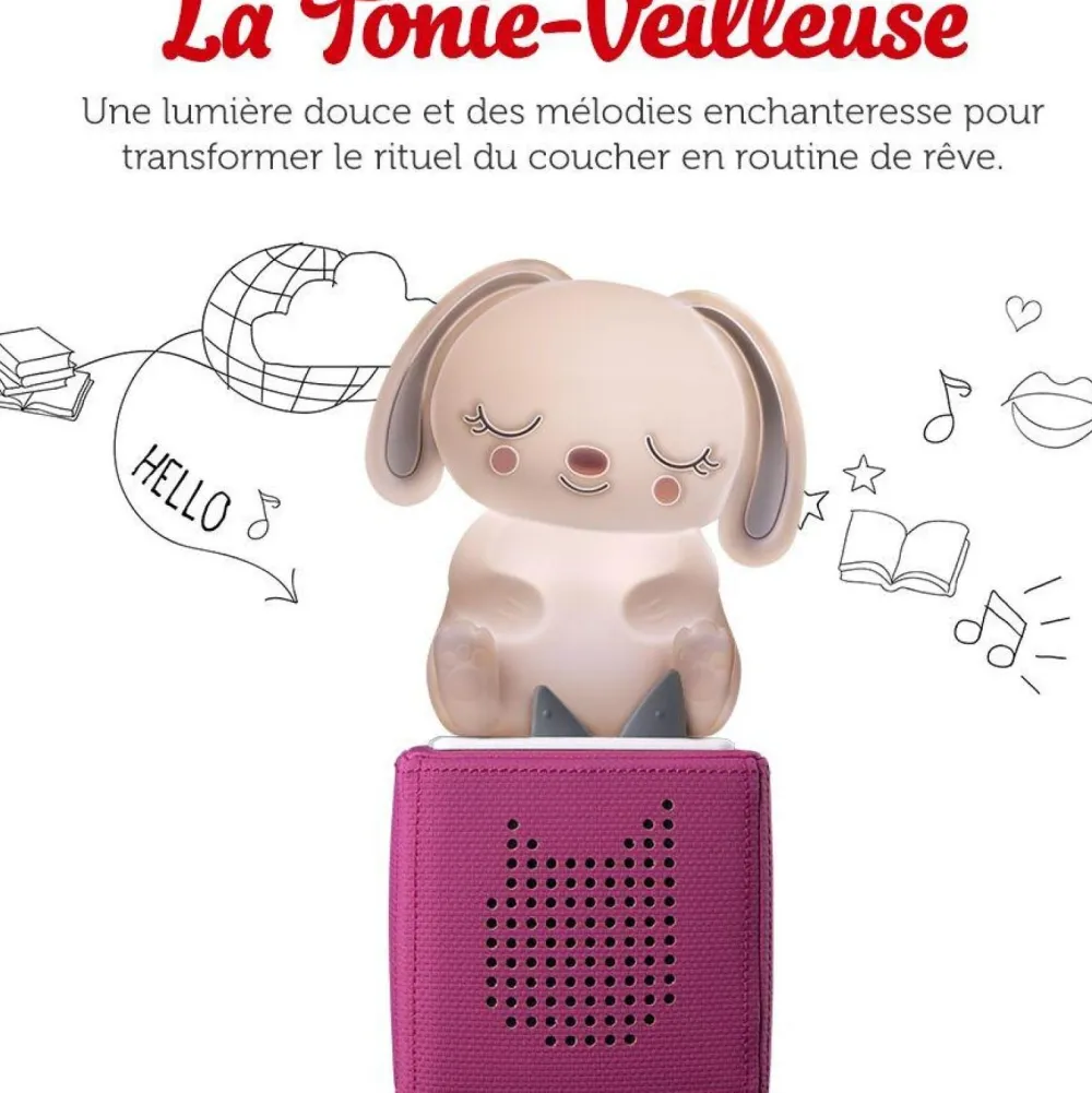 tonies Figurine Tonie - Veilleuse doudou lapinou^ Ordinateurs Et Tablettes Éducatives|Mobiles Et Veilleuses