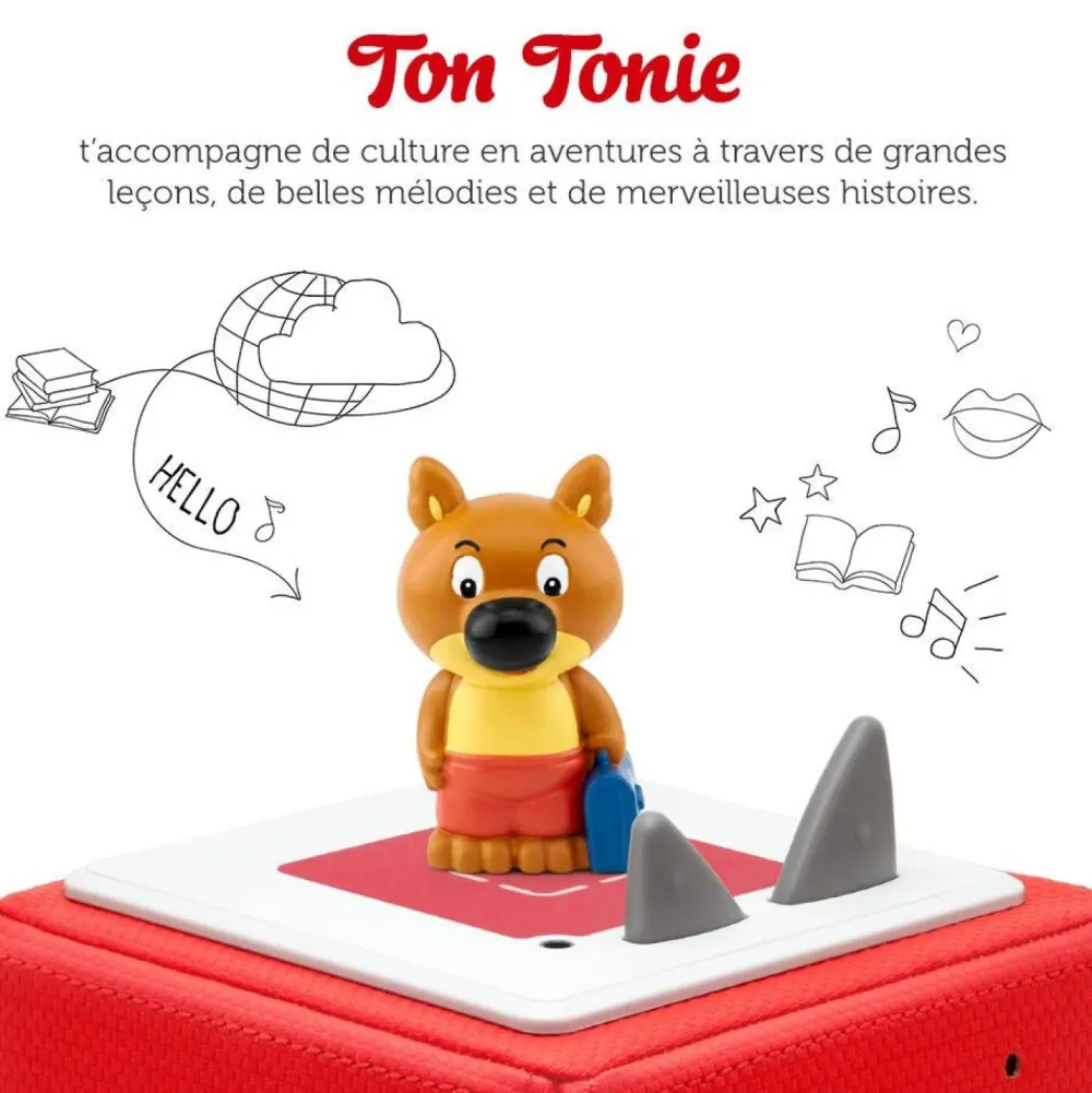 tonies Figurine Tonie Mini Loup à l'école^ Ordinateurs Et Tablettes Éducatives