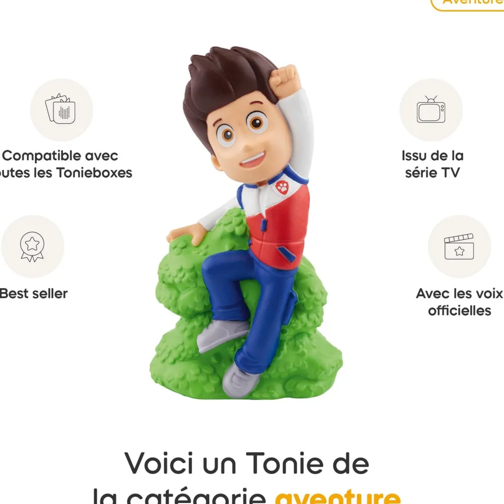 tonies Figurine Tonie Ryder - La Pat Patrouille^ Ordinateurs Et Tablettes Éducatives