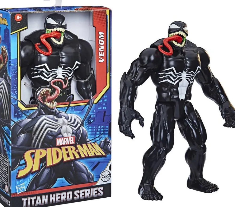 Hasbro Figurine Venom - Marvel Spider-Man titan hero series^ Les Héros Et Personnages