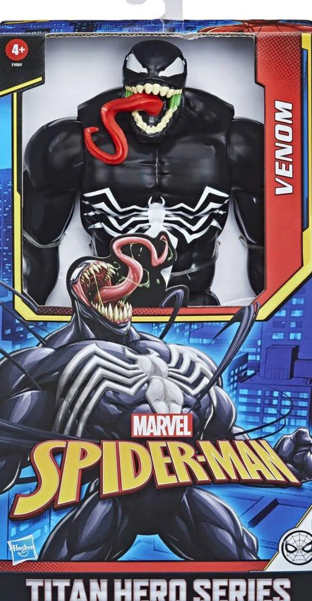 Hasbro Figurine Venom - Marvel Spider-Man titan hero series^ Les Héros Et Personnages
