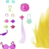 Mattel Figurine Viva Hair Pops Surprise 2 en 1^ Poupées Mannequins