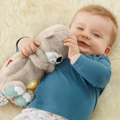 Varta Fisher-Price - Ma Loutre Câlins Bonne Nuit^ Peluches Musicales Et Lumineuses|Peluches Animaux