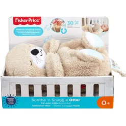 Varta Fisher-Price - Ma Loutre Câlins Bonne Nuit^ Peluches Musicales Et Lumineuses|Peluches Animaux