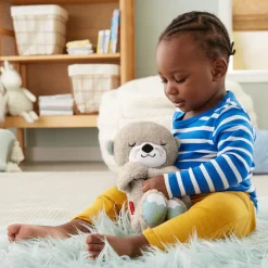 Varta Fisher-Price - Ma Loutre Câlins Bonne Nuit^ Peluches Musicales Et Lumineuses|Peluches Animaux