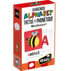 Headu Flashcards Tactile Montessori^ Autres Apprentissages