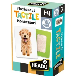 Headu Flashcards tactile Montessori^ Autres Apprentissages