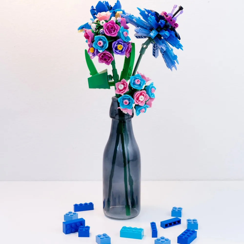 Fleur à construire^ Coffrets De Briques Et Construction Classique