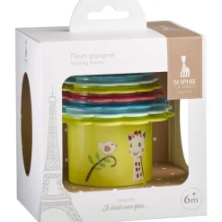 Vulli Fleurs gigogne il était une fois - Sophie La Girafe^ Jouets À Encastrer Et À Empiler