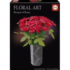 Educa Borras Floral art bouquet de roses^ Autres Jeux De Construction