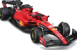 Bburago Formule 1 Ferrari 2023 Avec Casque À L'échelle 1/18^ Modèles Réduits