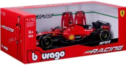 Bburago Formule 1 Ferrari 2023 Avec Casque À L'échelle 1/18^ Modèles Réduits