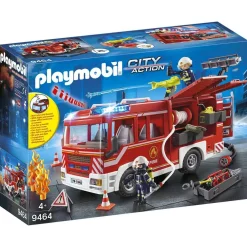 Varta Fourgon d'intervention des pompiers Playmobil City Action 9464^ Voitures Radiocommandées|La Ville, La Police Et Les Secours