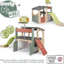Smoby Fun center life^ Maisons, Toboggans Et Jeux D'Extérieur