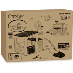 Smoby Fun center life^ Maisons, Toboggans Et Jeux D'Extérieur