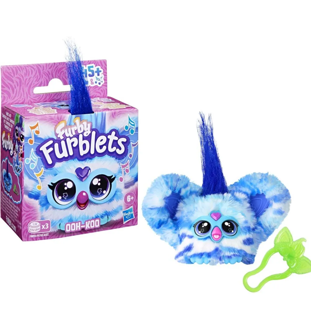 Hasbro FURBY - PELUCHE FURBLET OOH KOO^ Peluches Électroniques Interactives