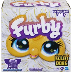 Hasbro Furby éclat doré^ Peluches Électroniques Interactives