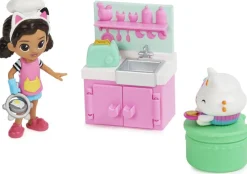 Spin Master Gabby Et La Maison Magique - Pack De 2 Figurines Avec Accessoires Patisseries^ Mini-Univers
