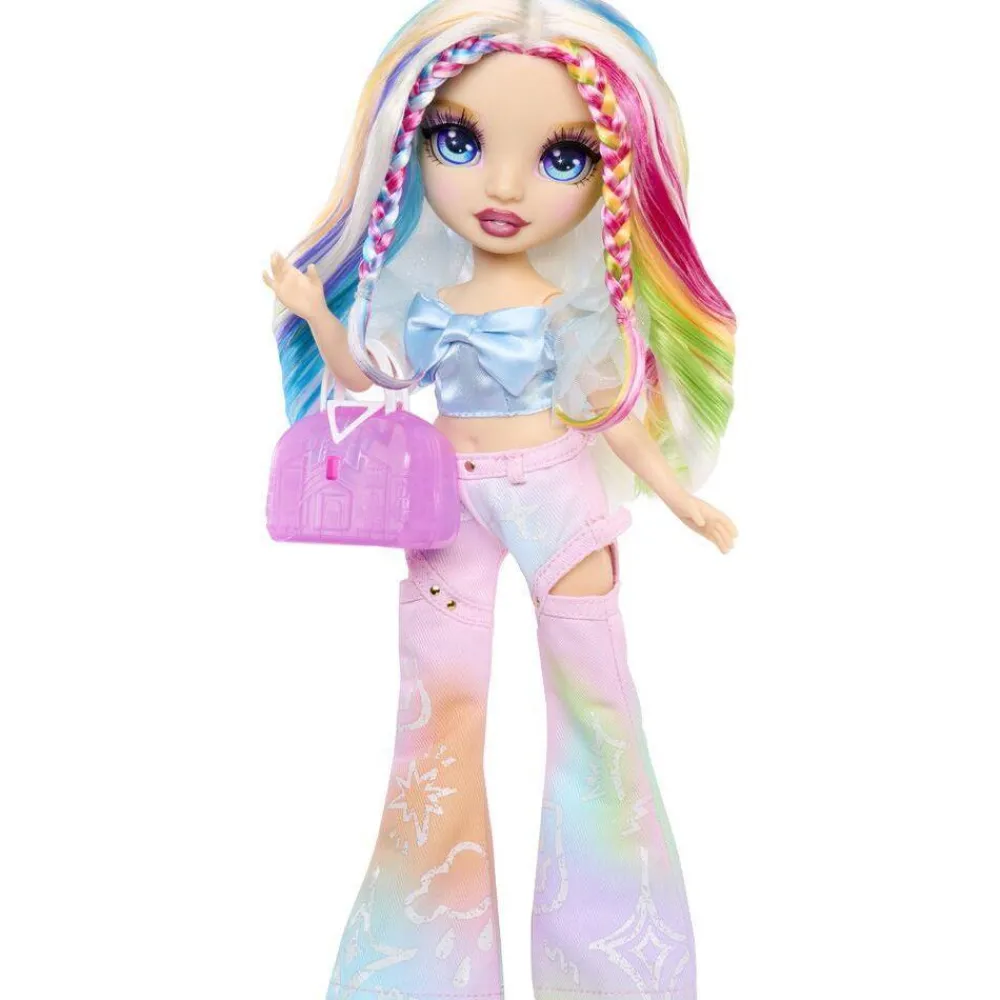 MGA Garde robe arc en ciel avec poupée Rainbow High^ Poupées Mannequins