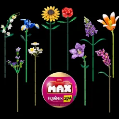 Zuru Garden Long Flowers - Fleurs à construire MAX^ Coffrets De Briques Et Construction Classique