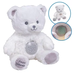 Varta Gaston mon ours projecteur^ Mobiles Et Veilleuses|Peluches Musicales Et Lumineuses