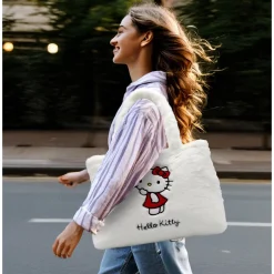 Grand sac bandoulière en peluche Hello Kitty^ Bagagerie