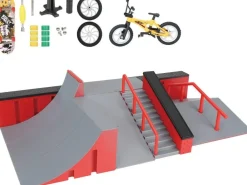 TEAM City Grand skatepark avec modules^ Les Figurines Interactives Et À Fonction