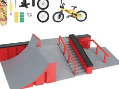 TEAM City Grand skatepark avec modules^ Les Figurines Interactives Et À Fonction