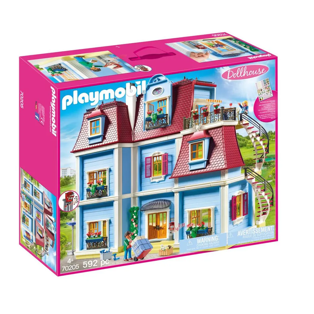 Varta Grande maison traditionnelle Playmobil Dollhouse 70205^ La Ville, La Police Et Les Secours|Le Sport, Les Loisirs Et Les Vacances