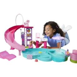 Mattel Grande piscine de rêve de Barbie^ Poupées Mannequins