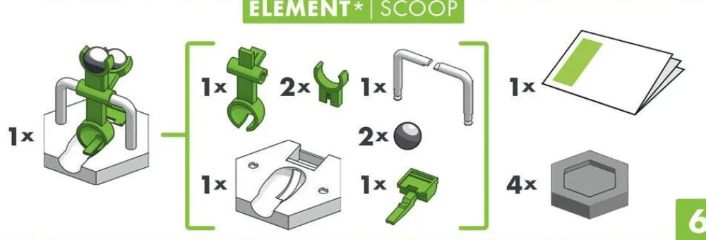 Ravensburger Gravitrax Element Scoop^ Jeux De Construction Aimantés Et Magnétiques