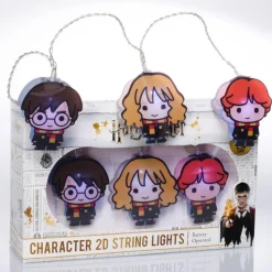 Guirlande Lumineuse Harry Potter Personnages 2d Leds 2.5 Mètres À Piles^ Mobilier Et Décoration