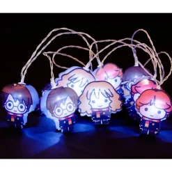 Guirlande Lumineuse Harry Potter Personnages 2d Leds 2.5 Mètres À Piles^ Mobilier Et Décoration