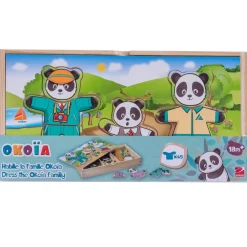 Okou00efa Habille la famille Okoïa^Enfant Puzzles Bébés Et Enfants