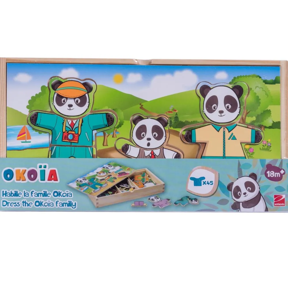 Okou00efa Habille la famille Okoïa^Enfant Puzzles Bébés Et Enfants