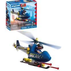 Playmobil Hélicoptère de police - City Action 72080^ La Ville, La Police Et Les Secours