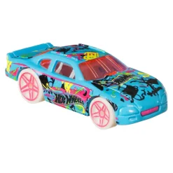 Mattel Hot Wheels Monster Trucks - Coffret 10 Véhicules Phosphorescents^ Petites Voitures
