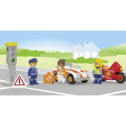 Playmobil Héros du quotidien Junior 71692^ La Ville, La Police Et Les Secours
