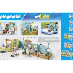Playmobil Hôtel des animaux avec soigneurs My Life 71742^ Les Animaux