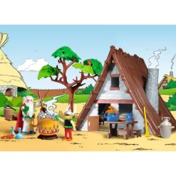Playmobil Hutte d'Astérix avec Panoramix Astérix 71828^ Les Héros Et Personnages