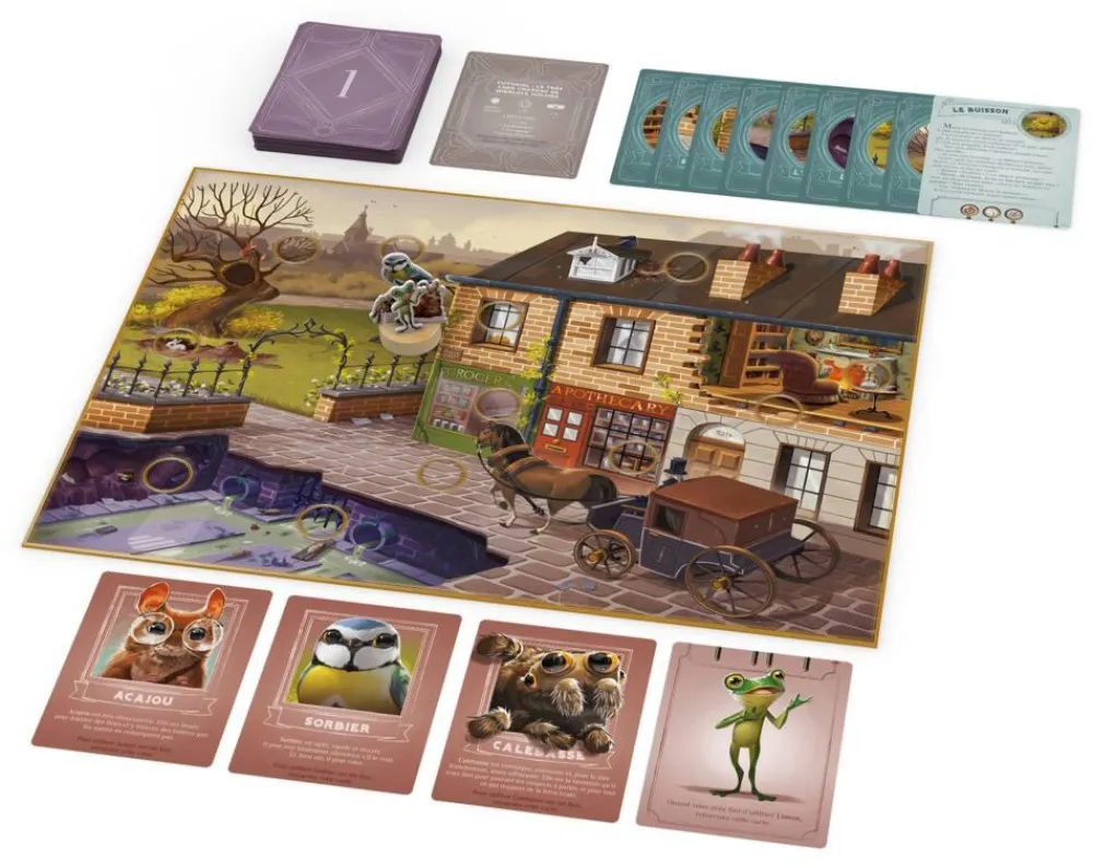 Iello - Les Animaux De Bakerstreet, Jeu De Société, Référence 701^ Jeux De Stratégie Et De Réflexion
