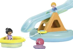 Playmobil Ilot avec toboggan aquatique Junio Aqua 71687^ Jouets De Bain